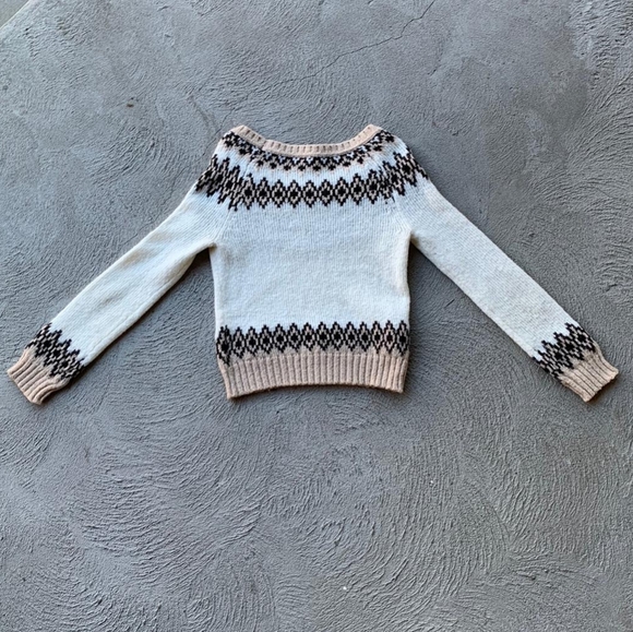 H&M Crewneck Wool-Like Christmas Sweater - Size 2 - Picture 2 of 7